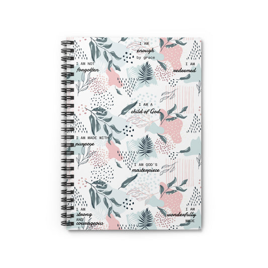 Inspirational Faith-Based Spiral Notebook