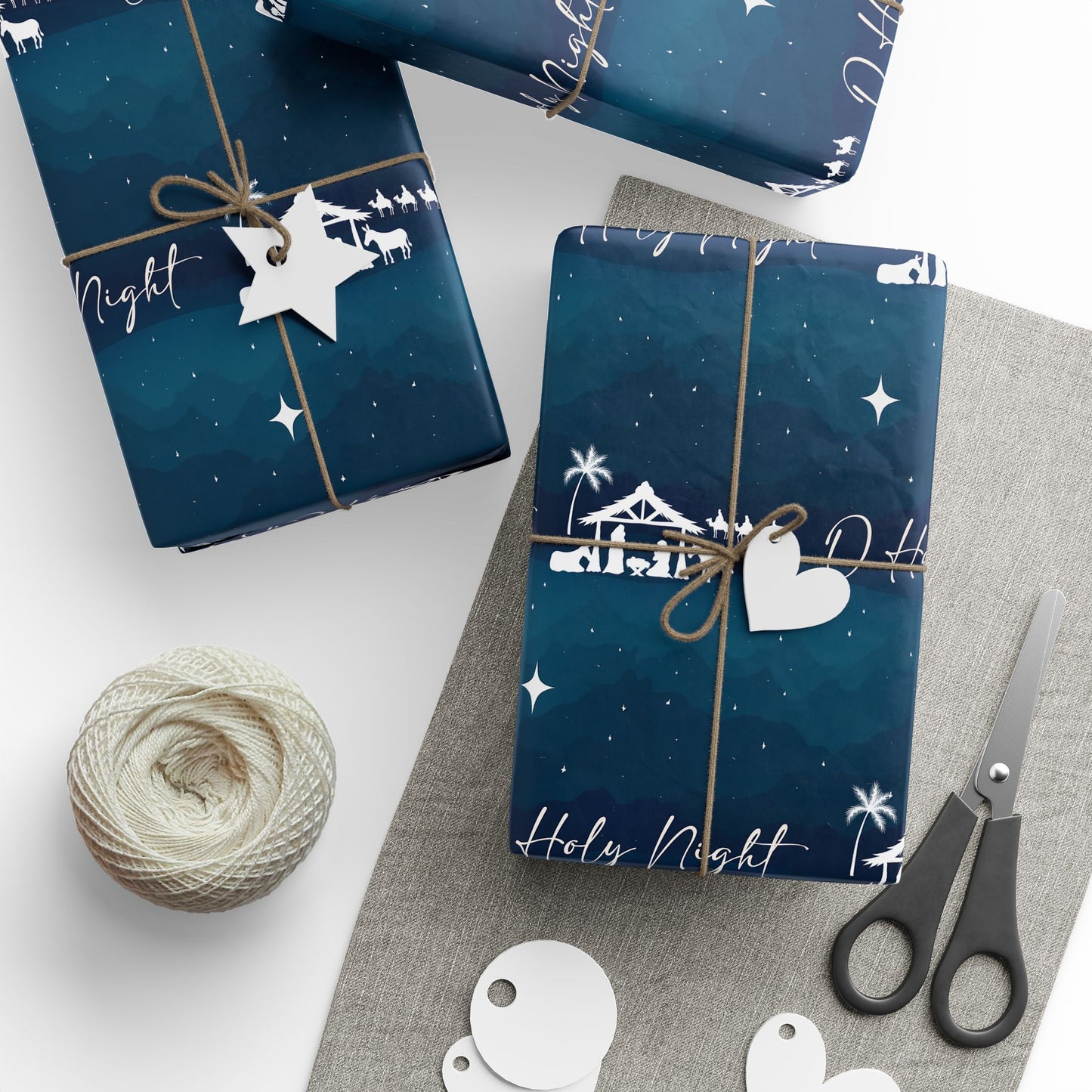 O Holy Night Nativity Gift Wrapping Paper