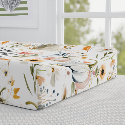 Personalized He Left The 99 To Find Me Changing Pad Cover