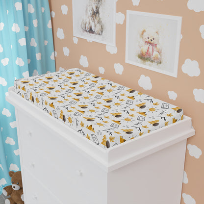 Faith Can Move Mountains Baby Changing Pad Cover