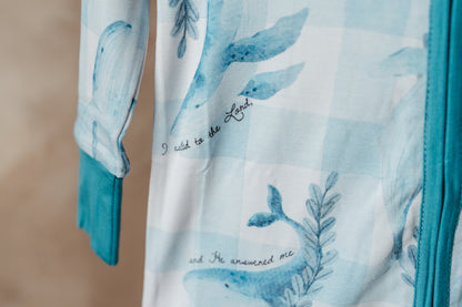 From The Depths Bamboo Footed Onesie Pajama