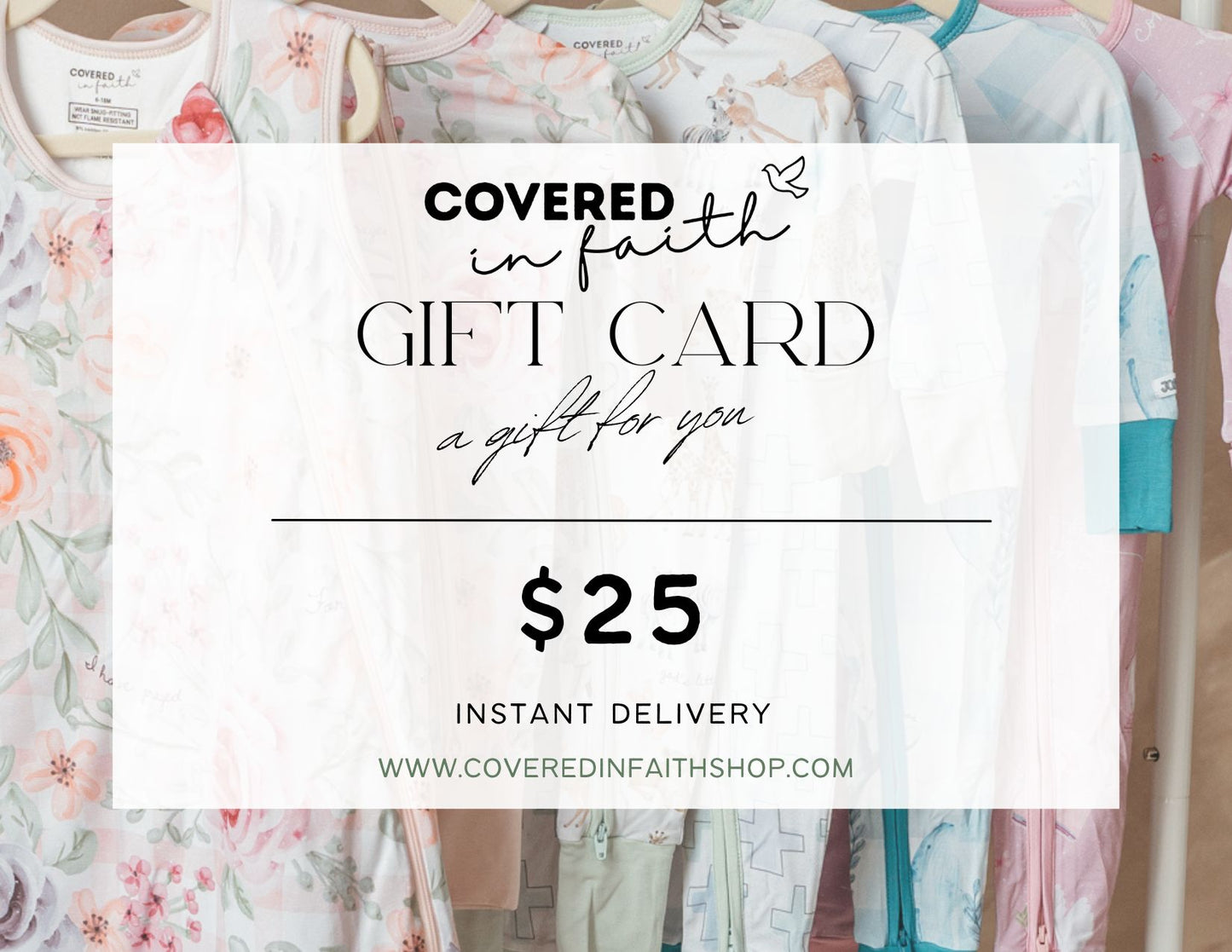 Covered in Faith Gift Card