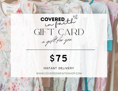 Covered in Faith Gift Card