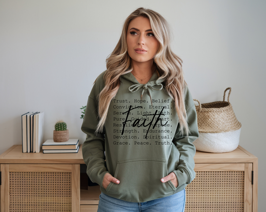 Faith Softstyle Hooded Sweatshirt