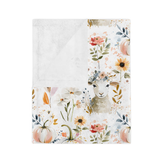 He Left The 99 To Find Me Minky Blanket