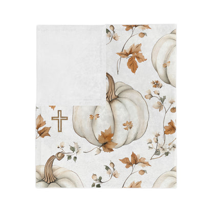 Faithful Harvest Minky Blanket