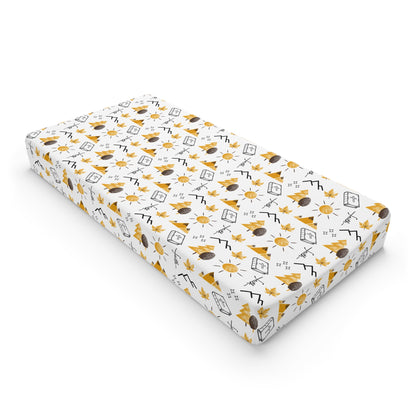 Faith Can Move Mountains Baby Changing Pad Cover