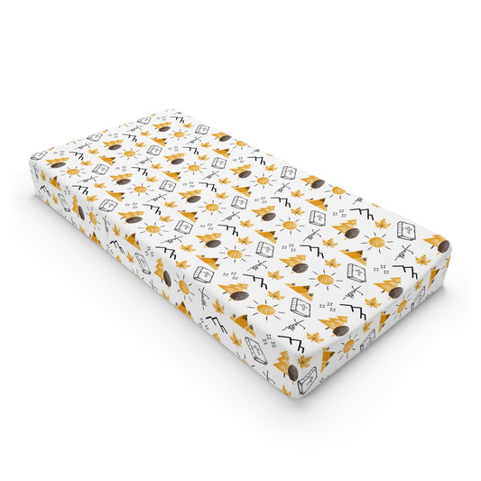 Faith Can Move Mountains Baby Changing Pad Cover