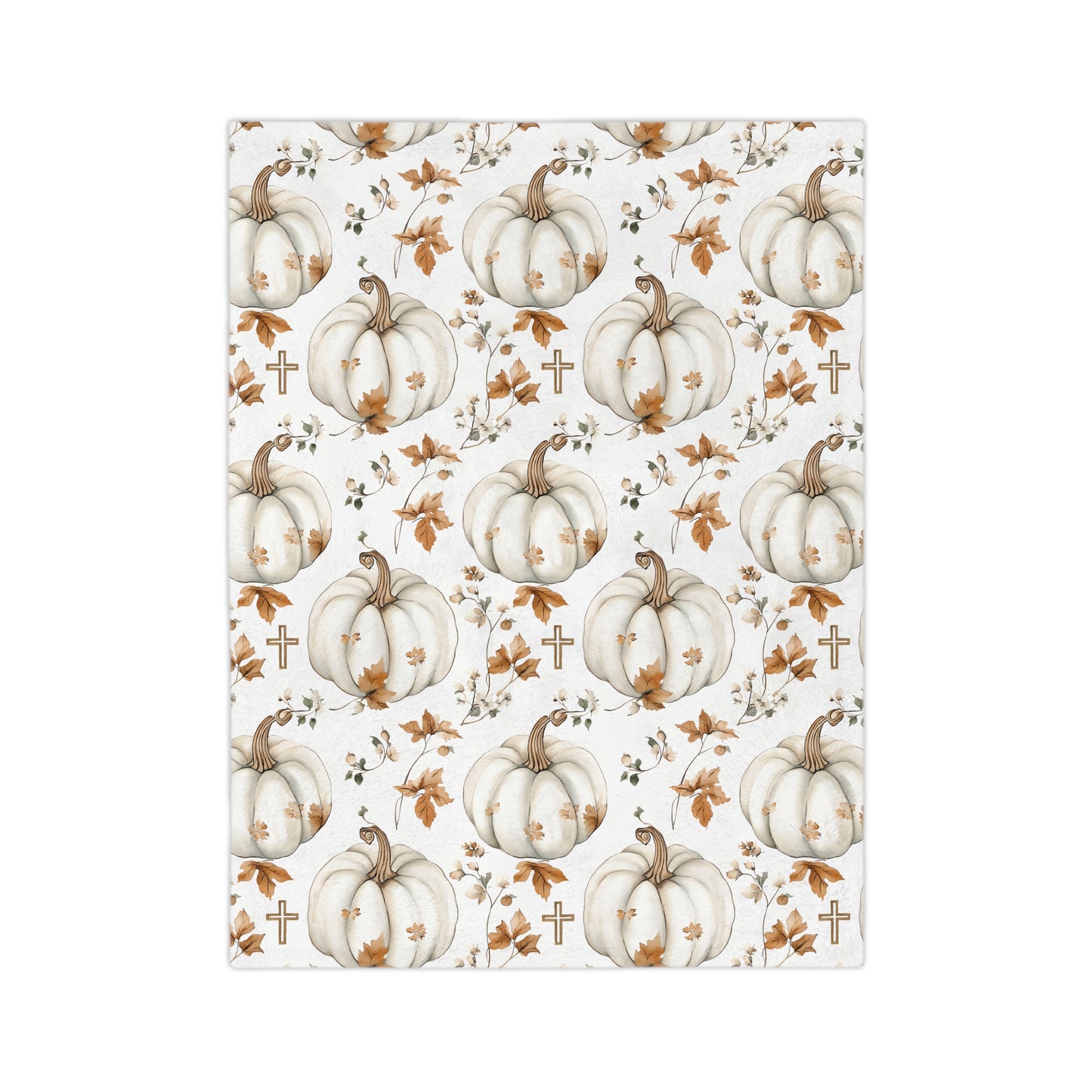 Faithful Harvest Minky Blanket