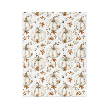 Faithful Harvest Minky Blanket