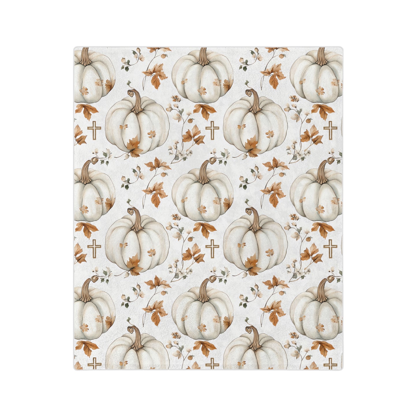 Faithful Harvest Minky Blanket