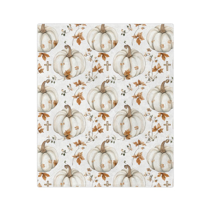 Faithful Harvest Minky Blanket