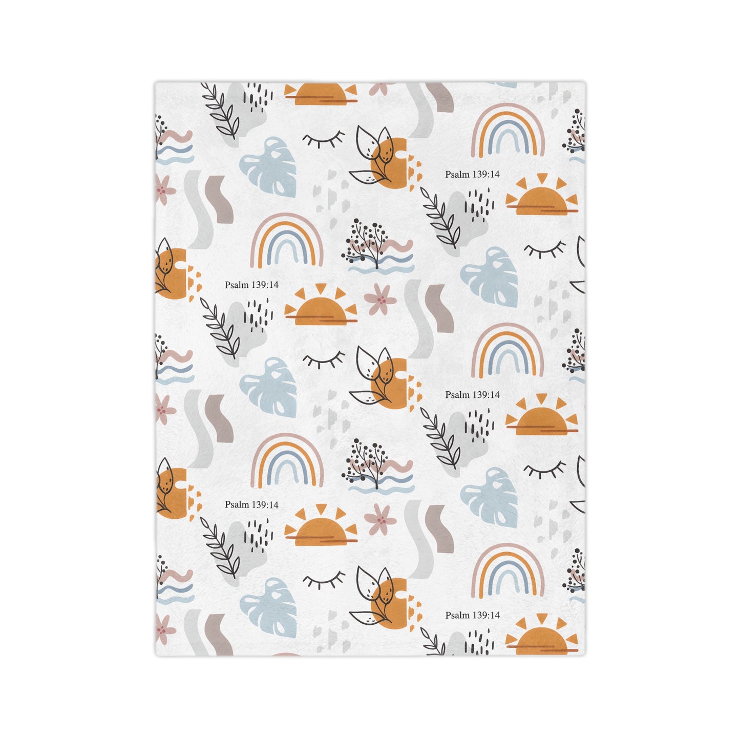 Fearfully and Wonderfully Made Fleece Blanket