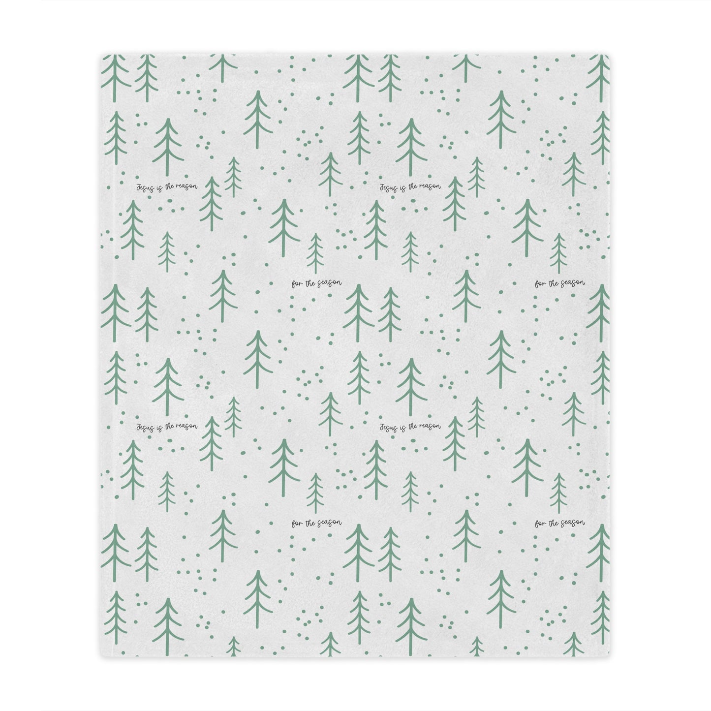 Jesus is the Reason for the Season Minky Blanket