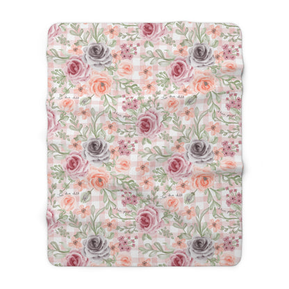 For This Child I Have Prayed Sherpa Blanket