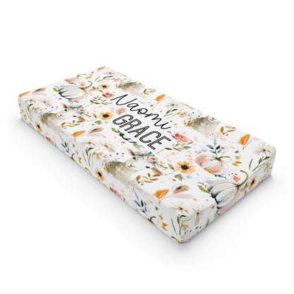 Personalized He Left The 99 To Find Me Changing Pad Cover