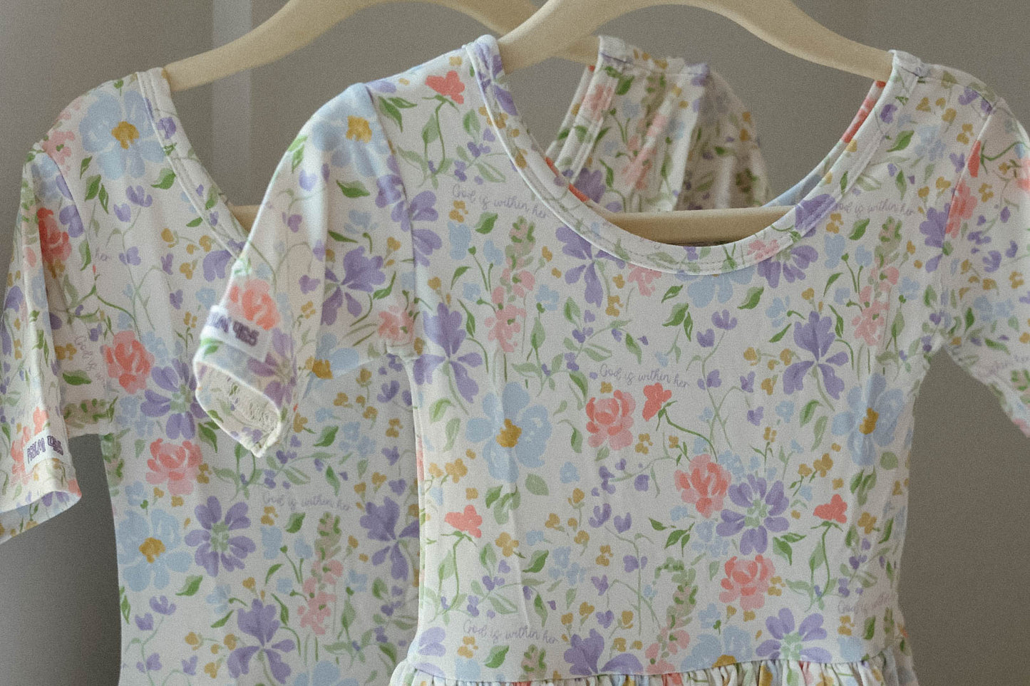 God is Within Her Bamboo Baby and Toddler Dresses