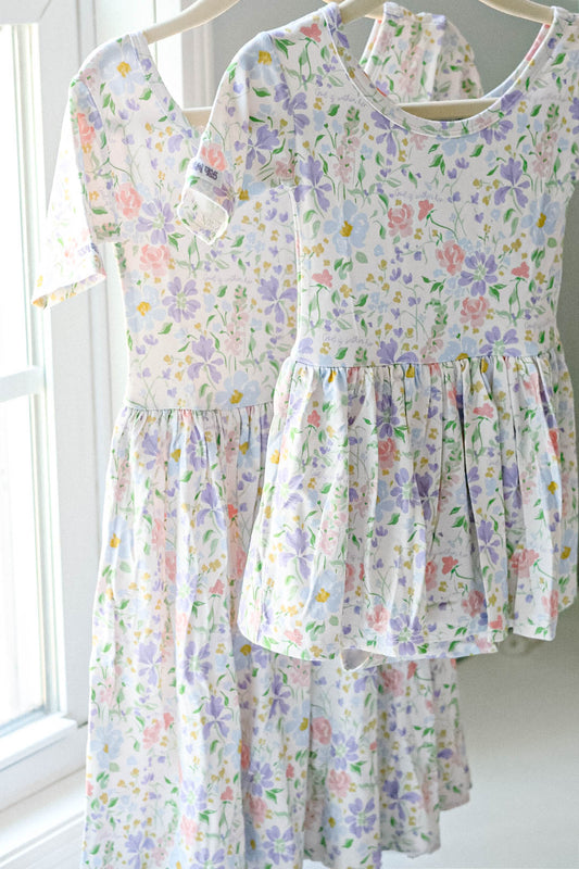 God is Within Her Bamboo Baby and Toddler Matching Dresses