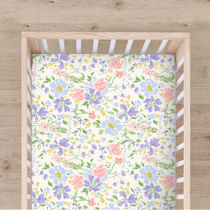 God is Within Her Crib Sheet