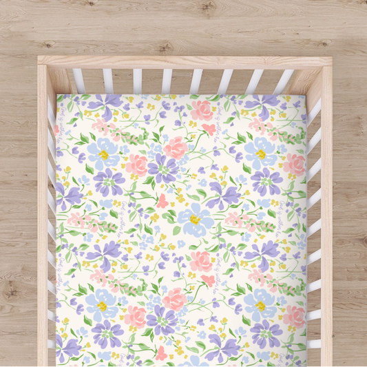 God is Within Her Crib Sheet