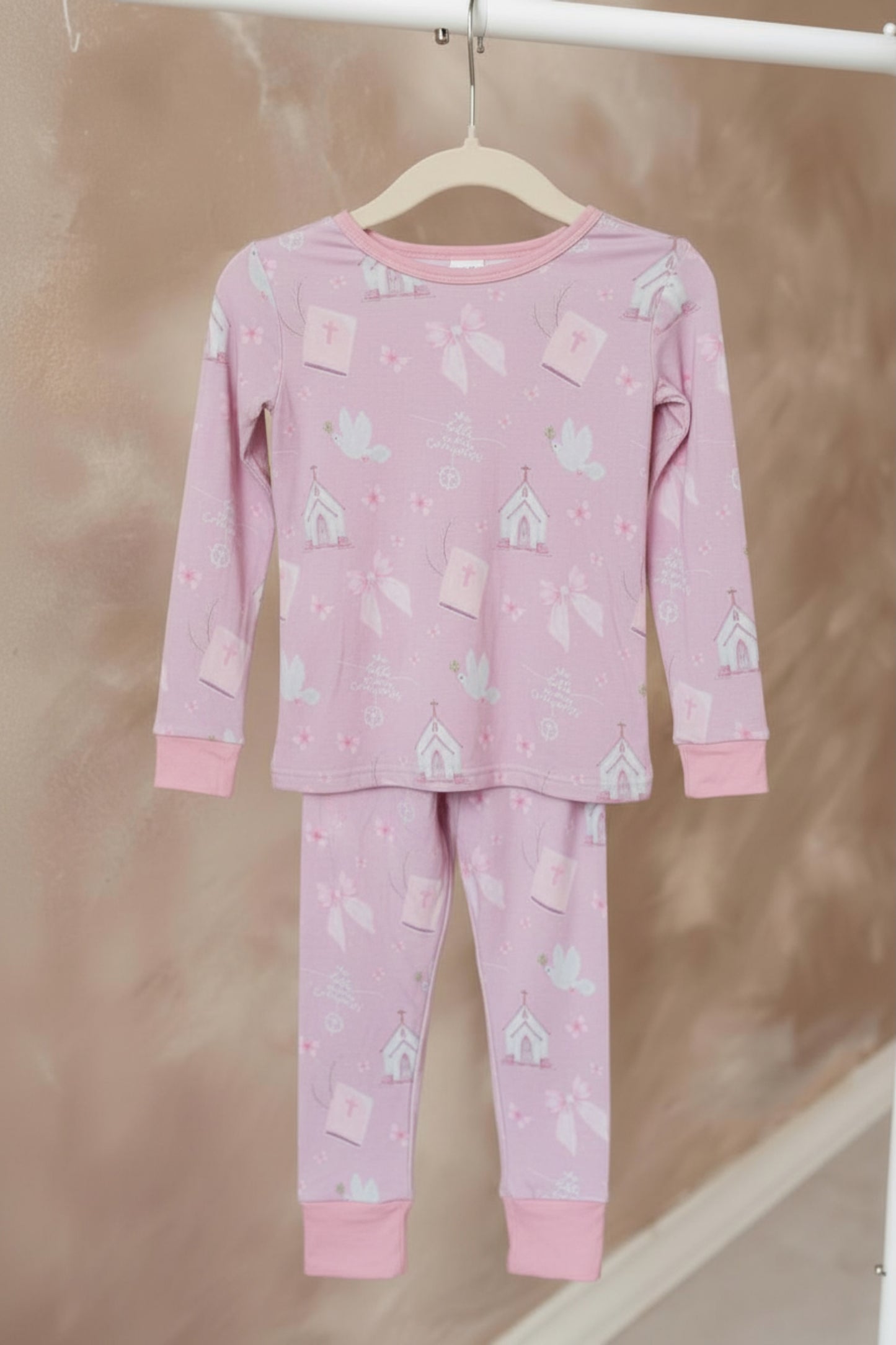 Bible is Our Compass Bamboo 2 Piece Pajama Set