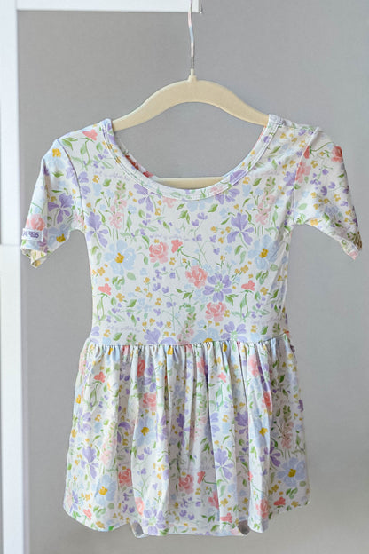 God is Within Her Bamboo Baby Romper Twirl Dress