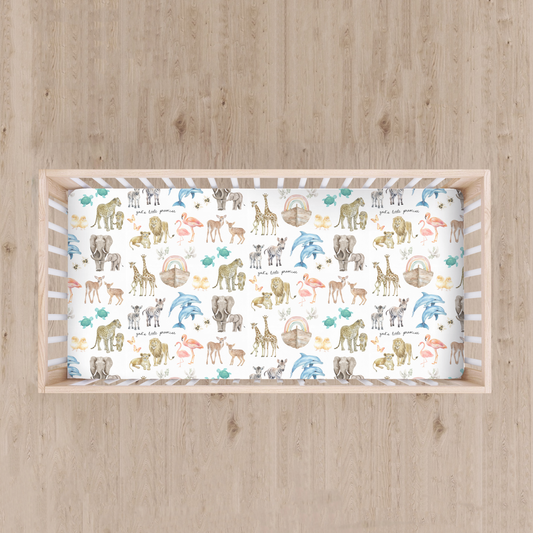 God’s Little Promise Crib Sheet