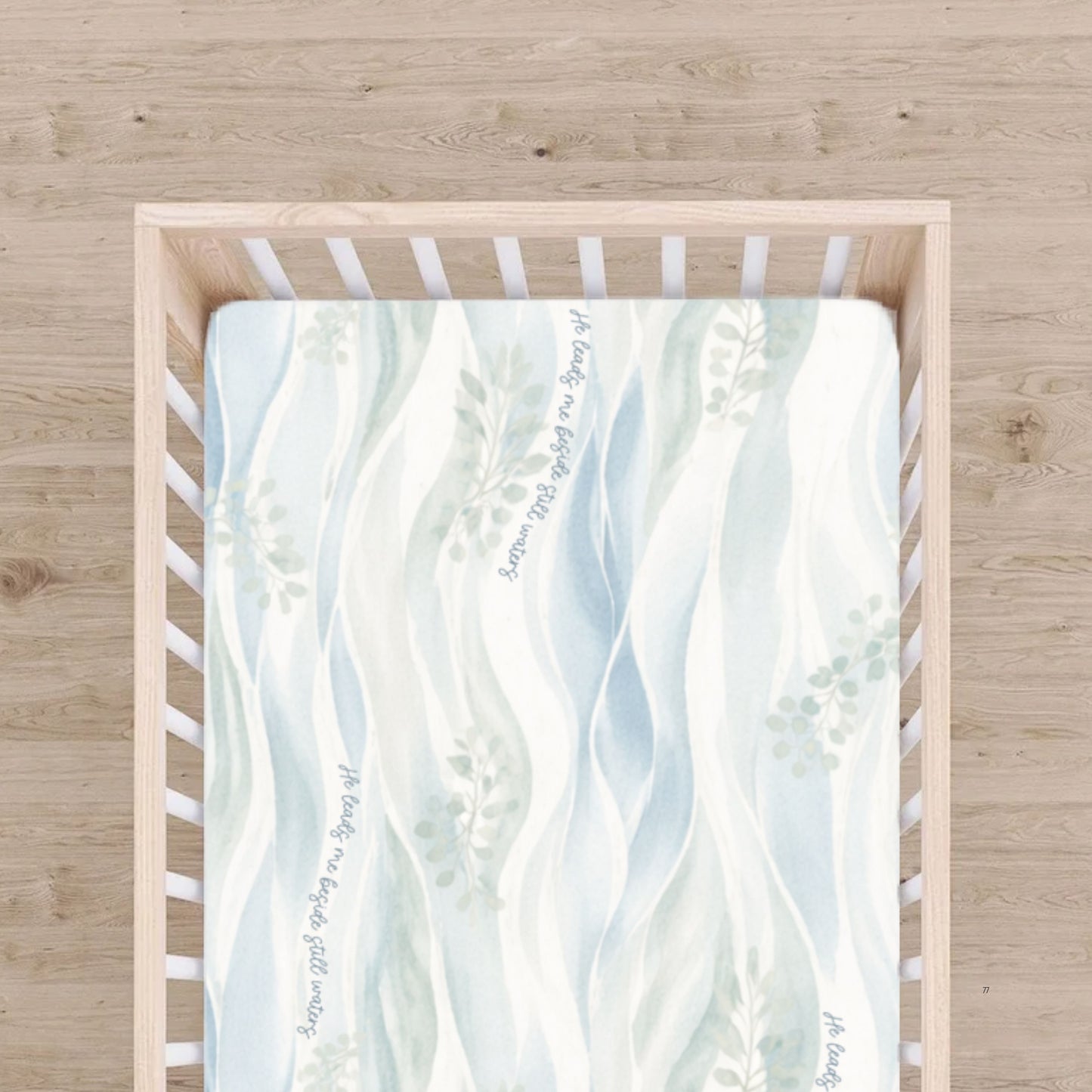 Still Waters Crib Sheet