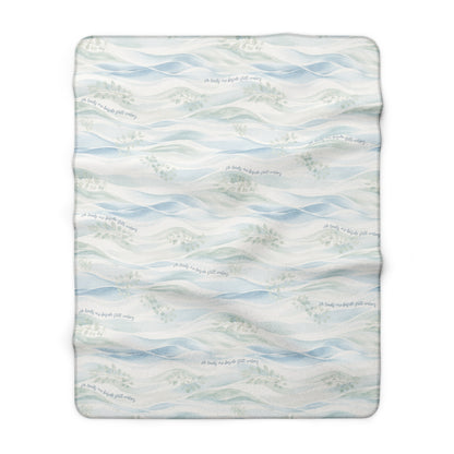 Still Waters Sherpa Blanket