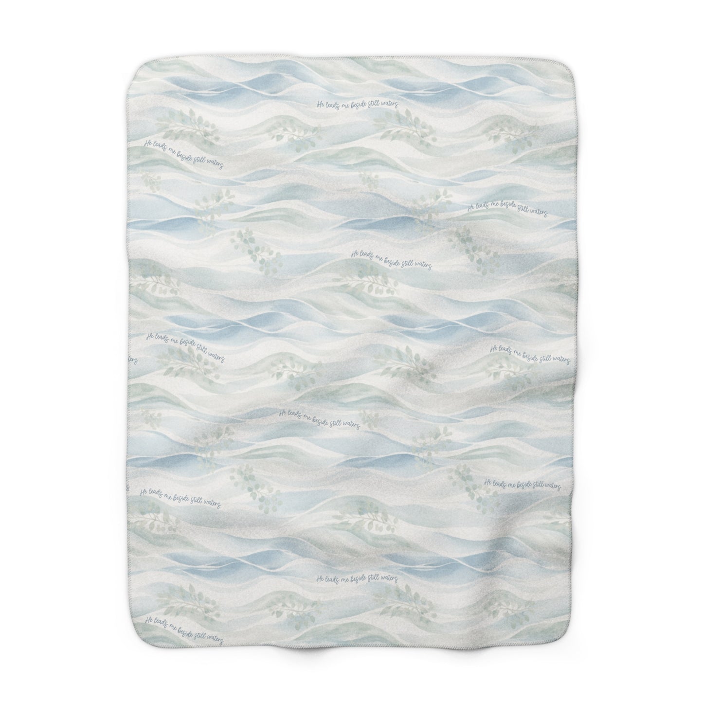 Still Waters Sherpa Blanket
