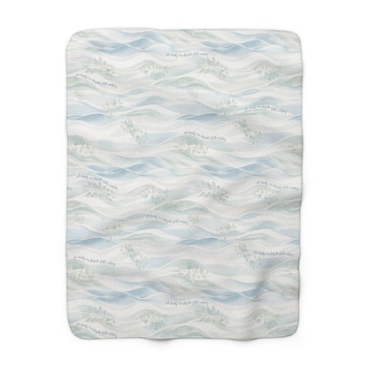 Still Waters Sherpa Blanket
