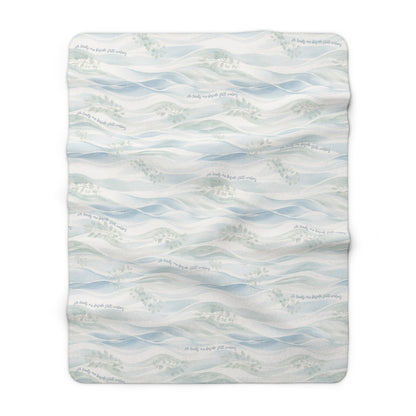 Still Waters Sherpa Blanket