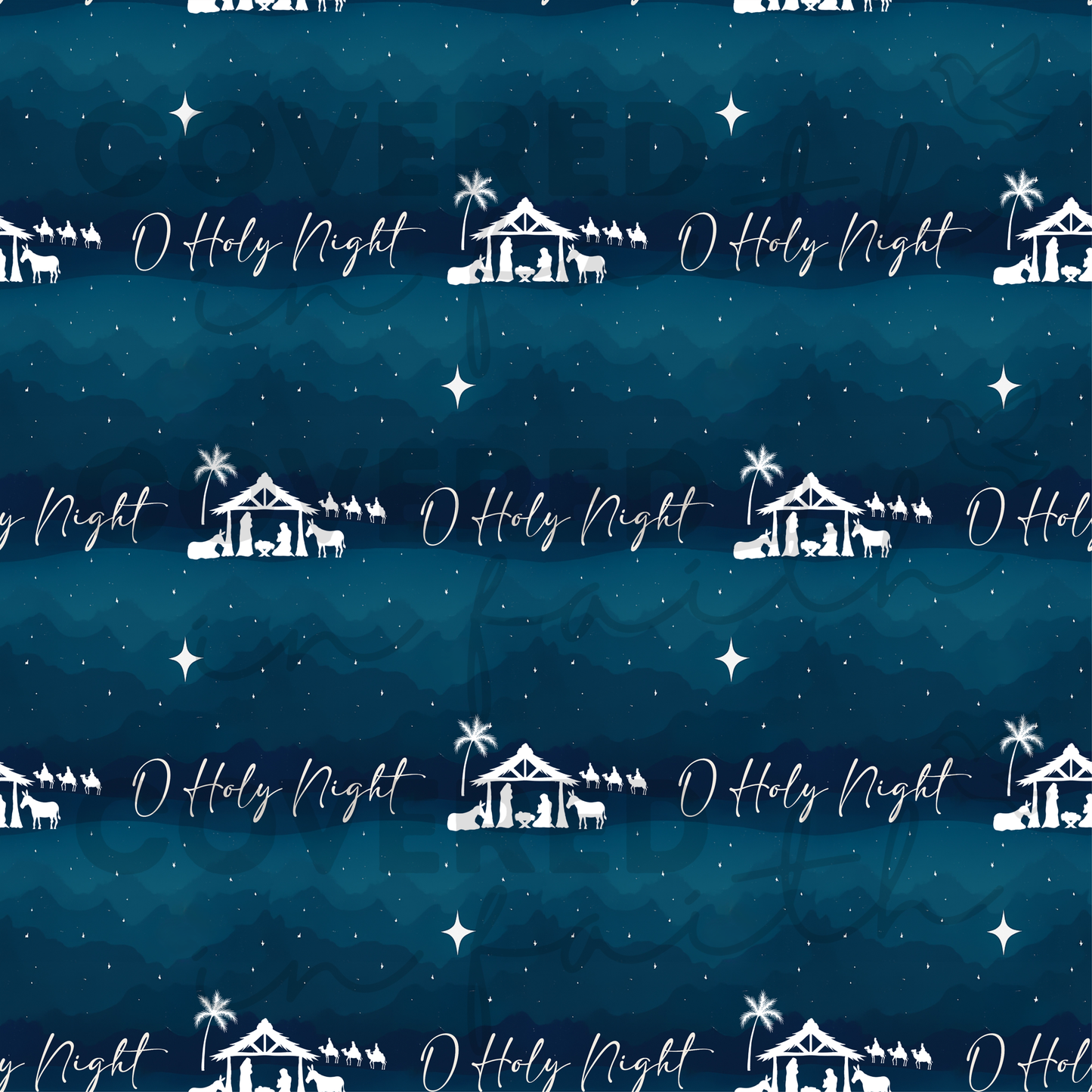 O Holy Night Minky Blanket