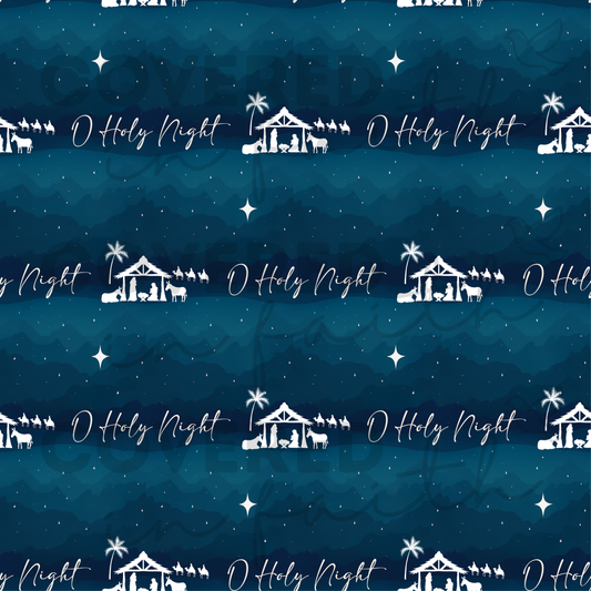 O Holy Night Minky Blanket