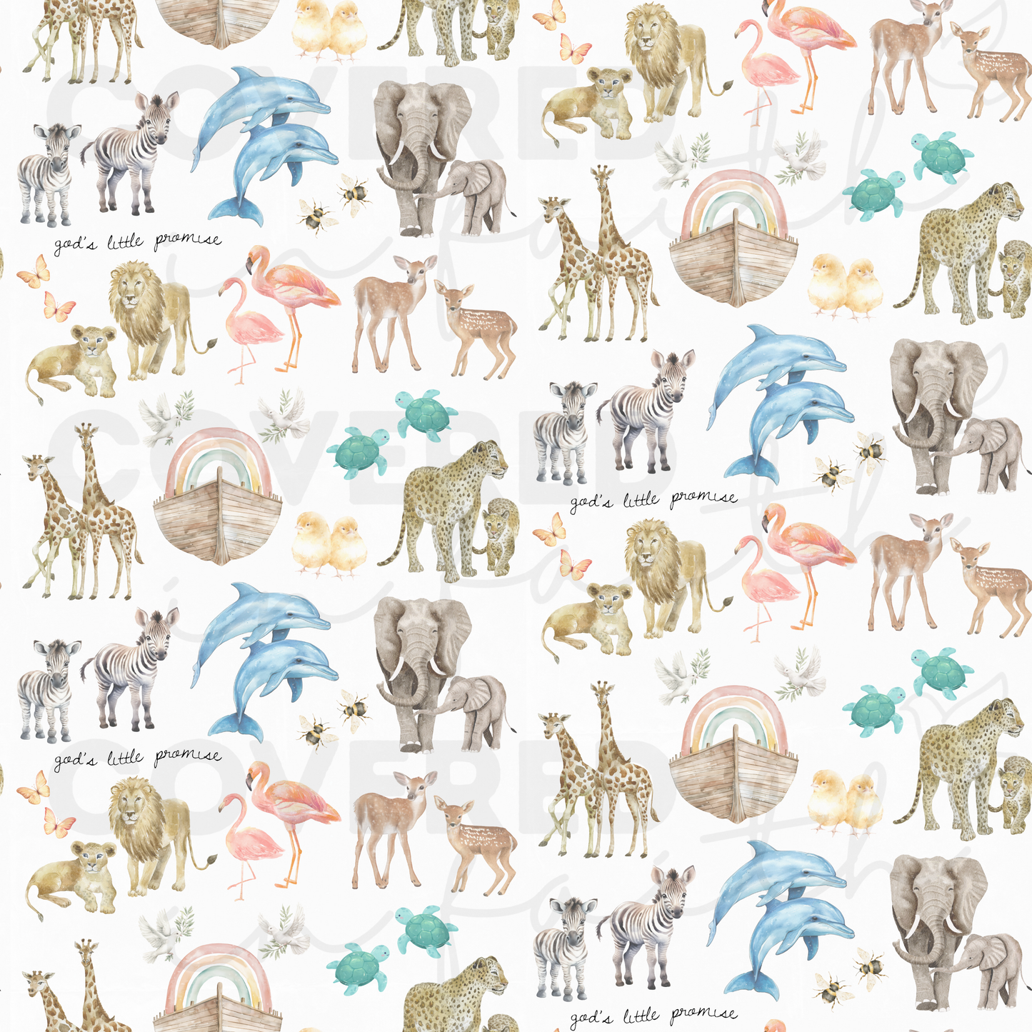 God’s Little Promise Crib Sheet