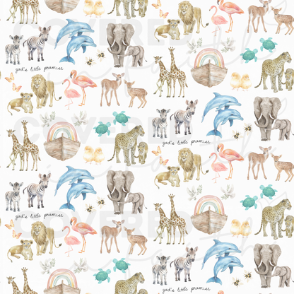 God’s Little Promise Crib Sheet