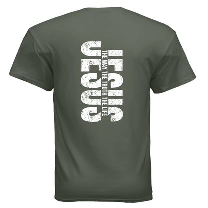 MILITARY GREEN - BACK
